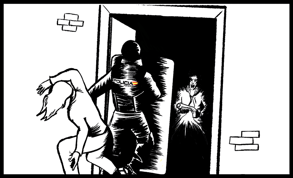 36 horas de asedio en Cañada Hermosa