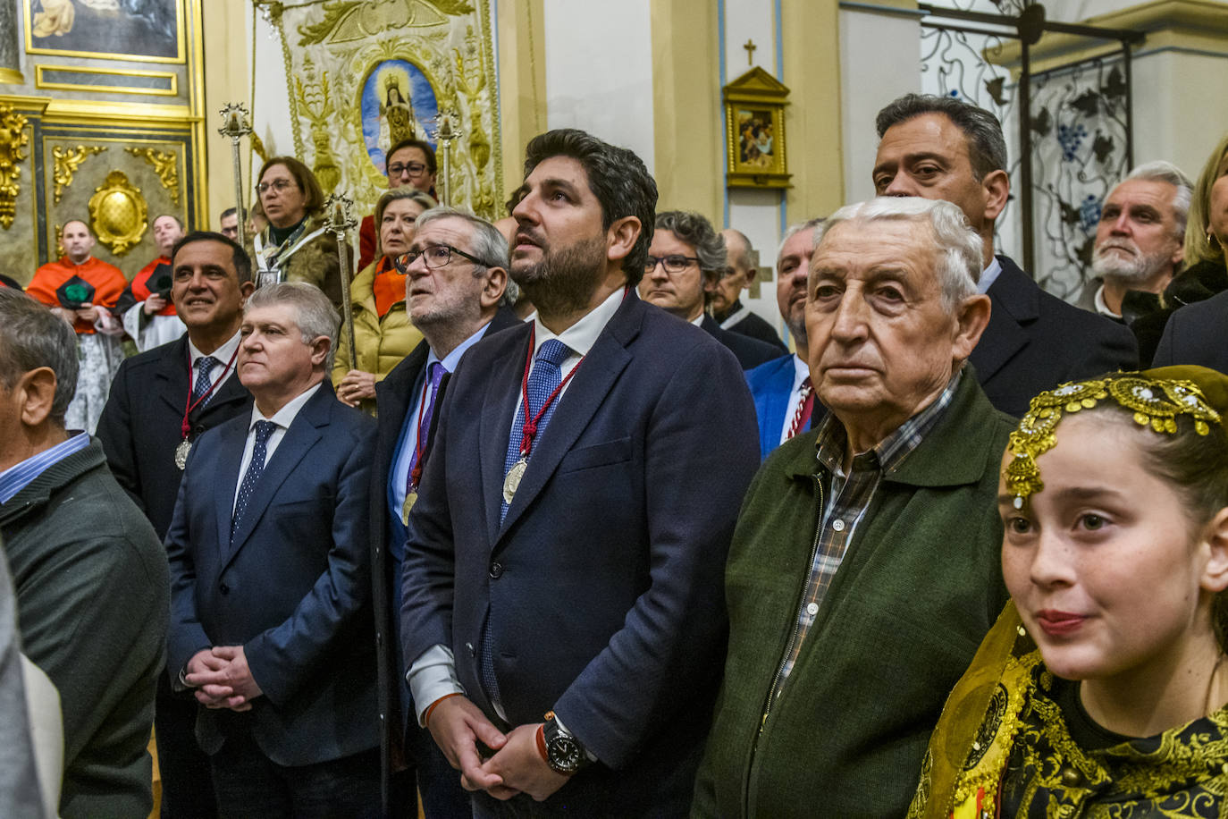 La llegada de la Morenica a la Catedral de Murcia, en imágenes
