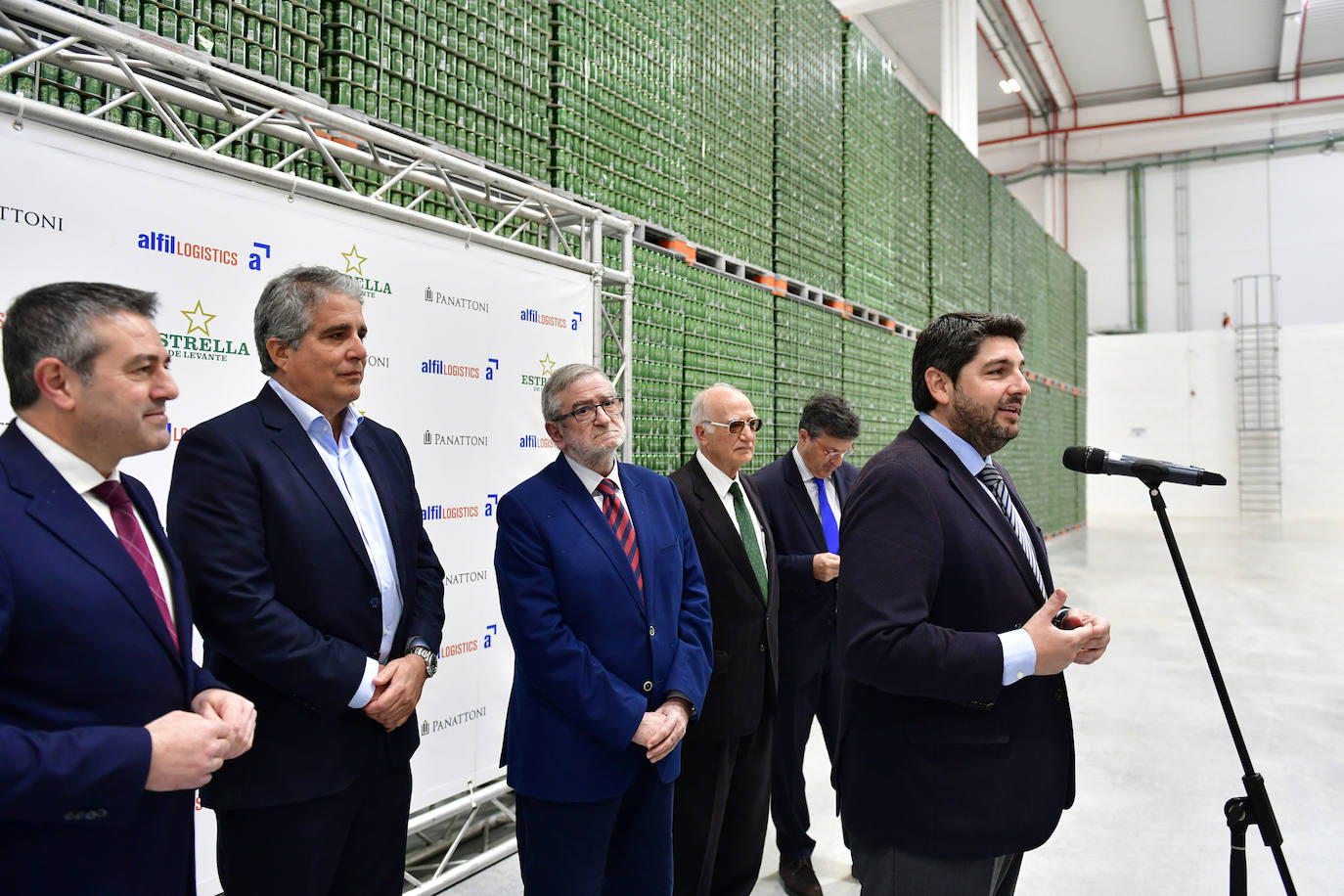 Inauguración de la nueva sede logística de Estrella de Levante