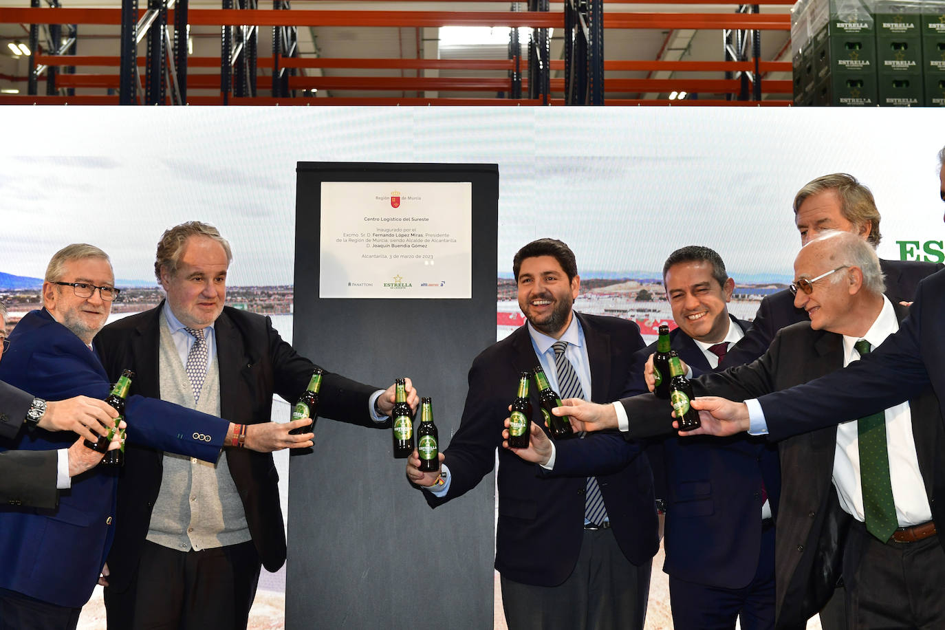 Inauguración de la nueva sede logística de Estrella de Levante