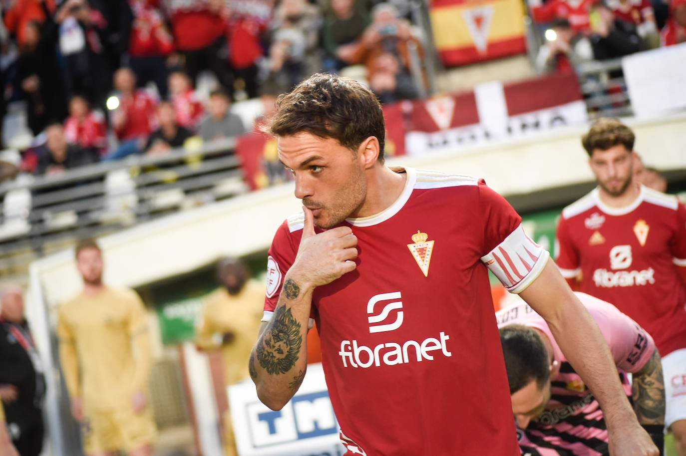 Las imágenes del Real Murcia-Barça B (1-1)