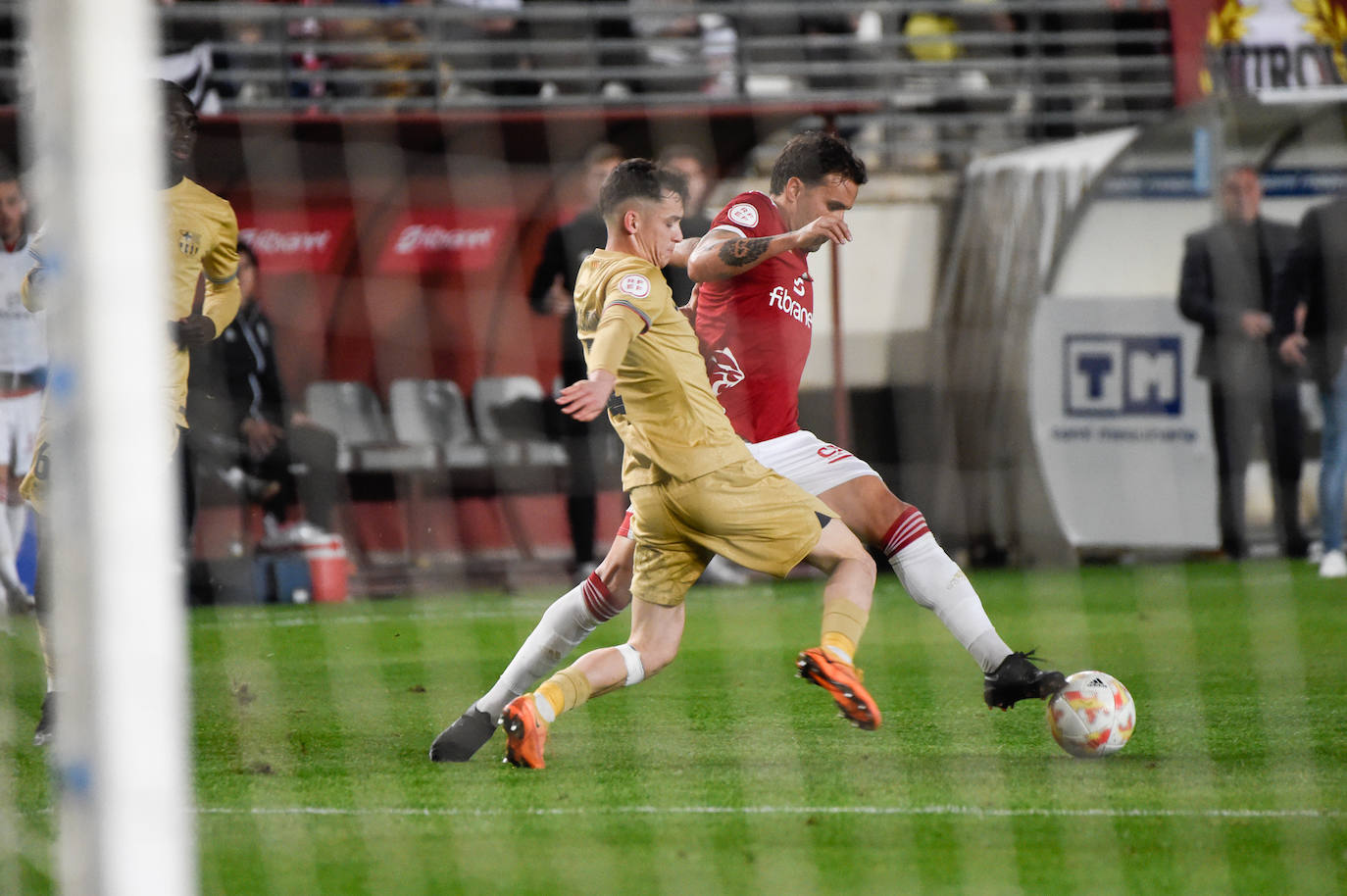 Las imágenes del Real Murcia-Barça B (1-1)