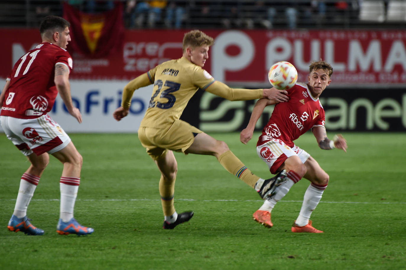 Las imágenes del Real Murcia-Barça B (1-1)