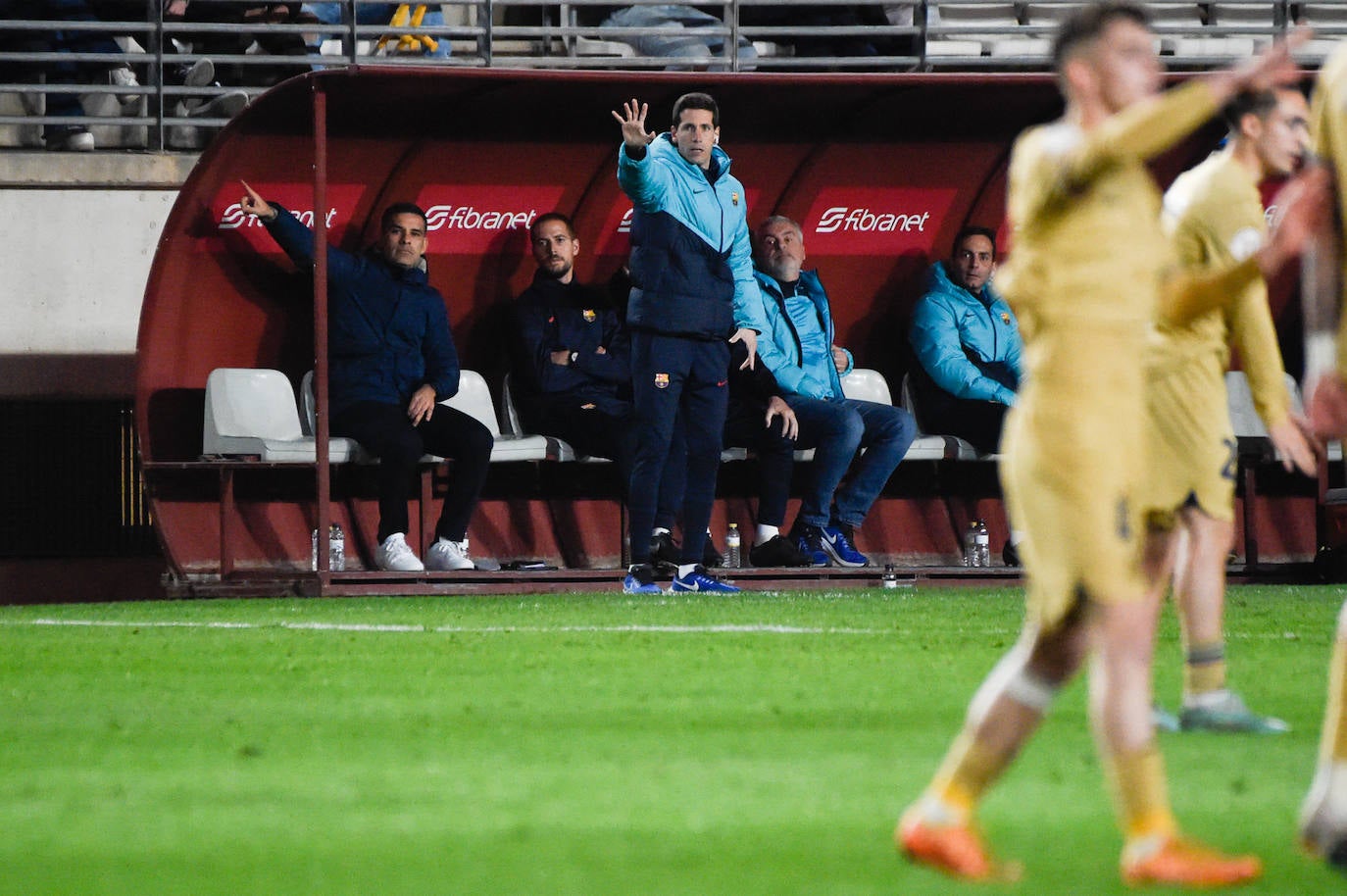 Las imágenes del Real Murcia-Barça B (1-1)