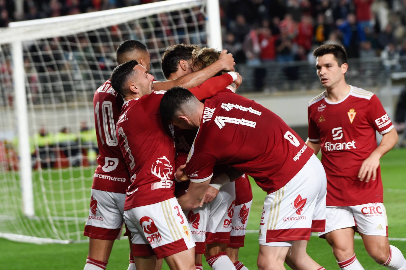 Las imágenes del Real Murcia-Barça B (1-1)