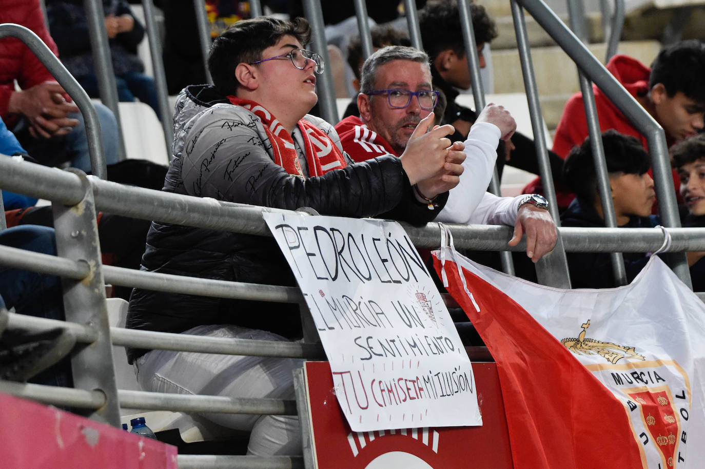 Las imágenes del Real Murcia-Barça B (1-1)