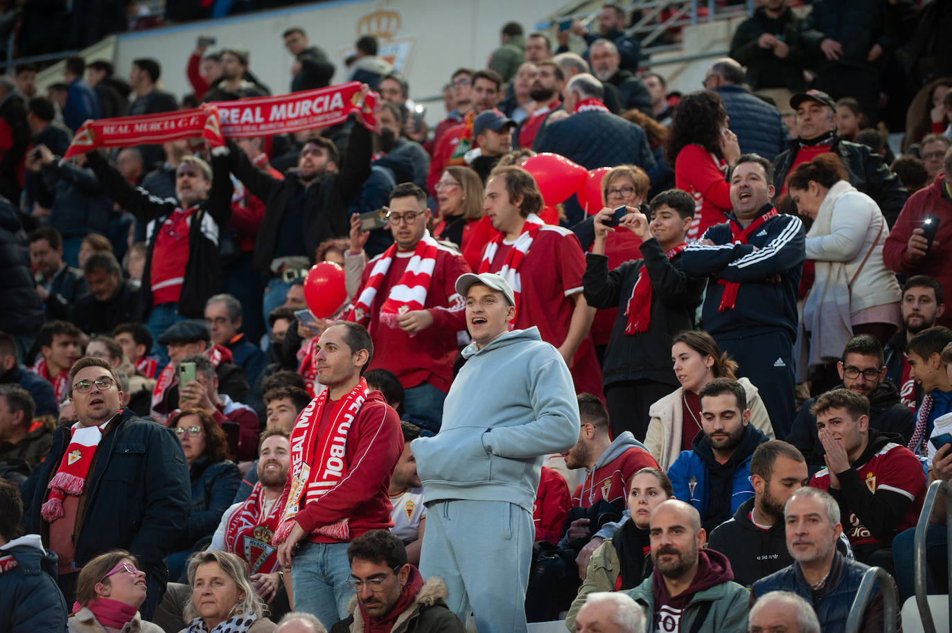 Las imágenes del Real Murcia-Barça B (1-1)