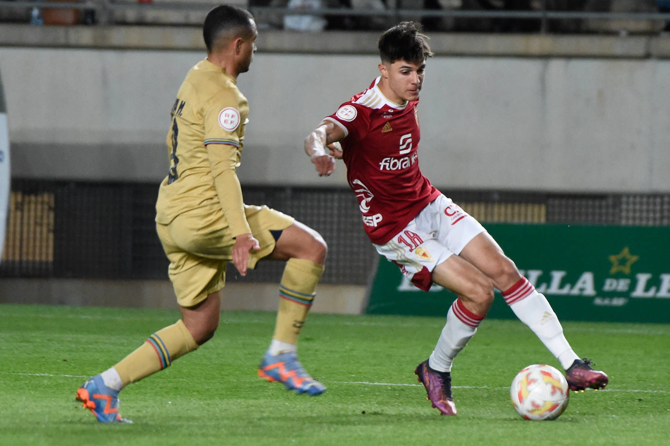 Las imágenes del Real Murcia-Barça B (1-1)