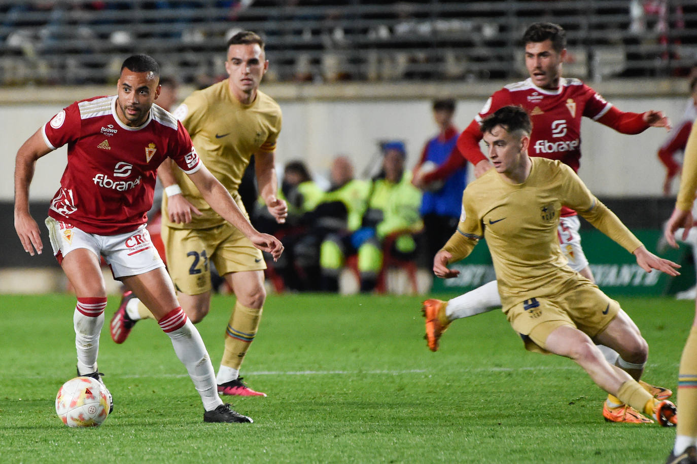 Las imágenes del Real Murcia-Barça B (1-1)