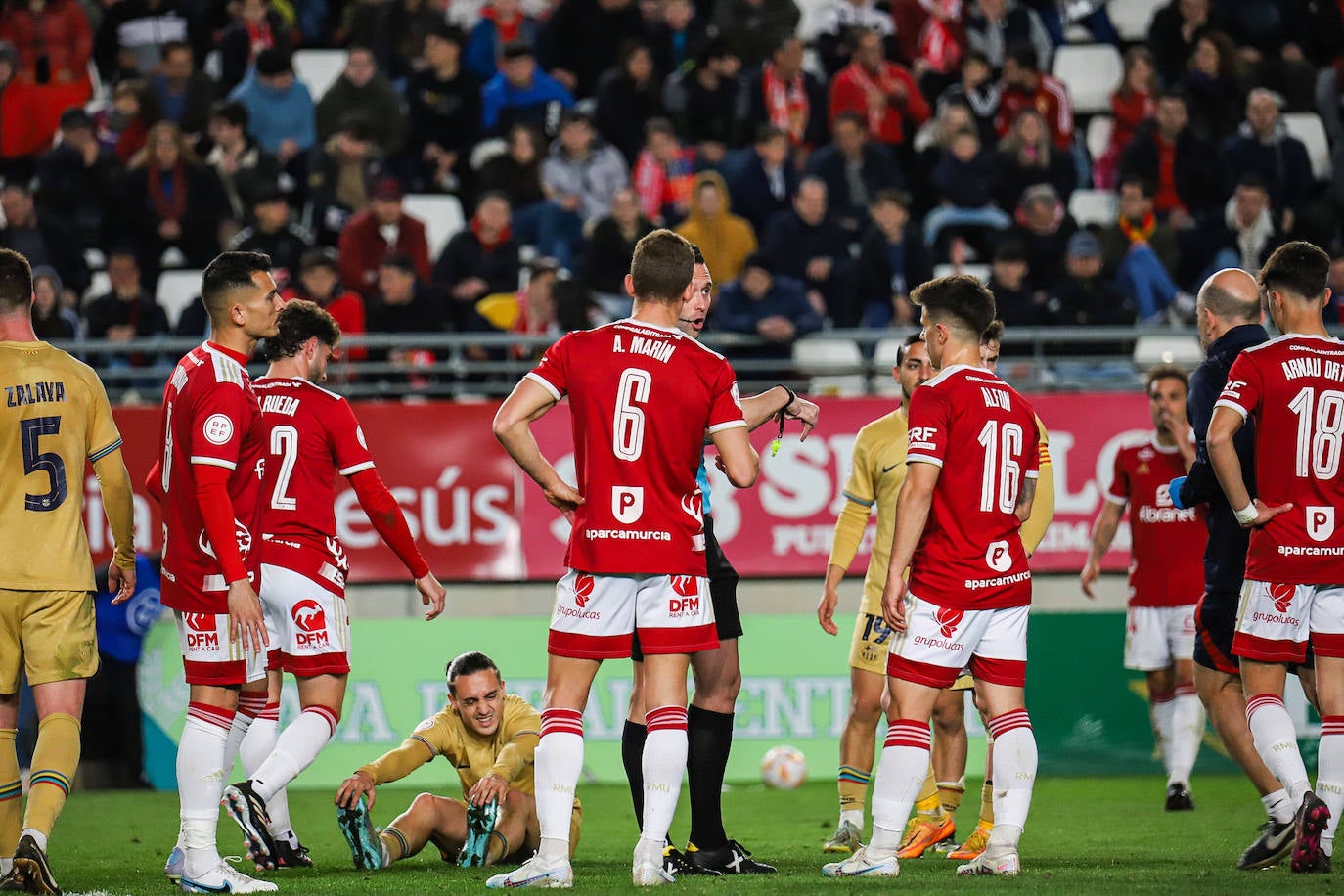 Las imágenes del Real Murcia-Barça B (1-1)