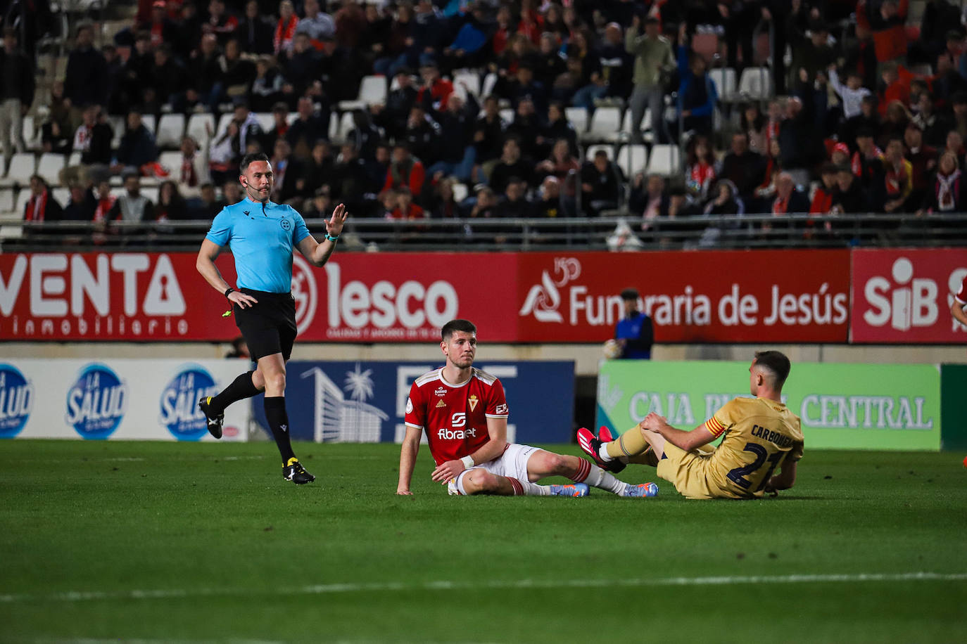 Las imágenes del Real Murcia-Barça B (1-1)