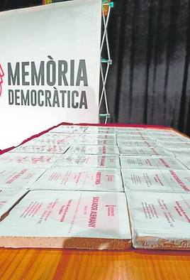 'Taulells de memoria'.