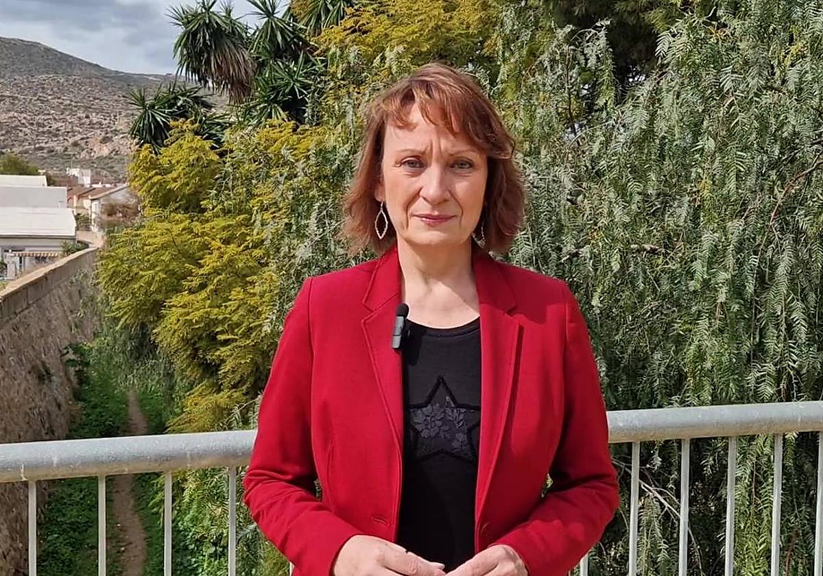 María Marín, portavoz regional de Podemos.