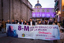 La manifestación del 8M de Orihuela, en imágenes