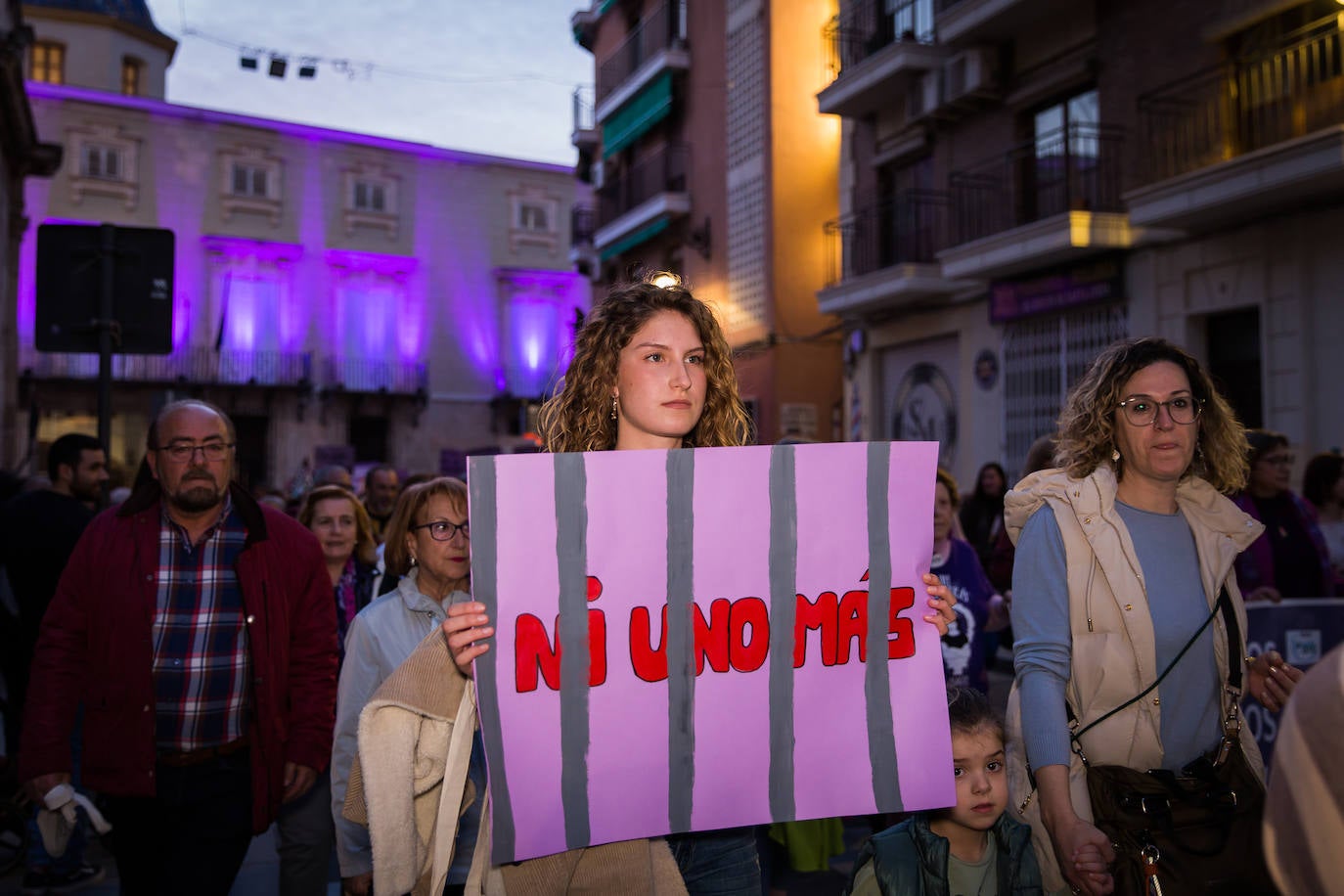 La manifestación del 8M de Orihuela, en imágenes