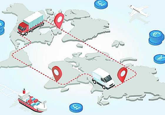 La logística garantiza el consumo entre diferentes países.
