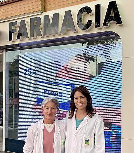 Eloisa Corbalán y Alicia Imbernón