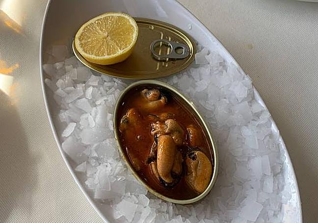 Mejillones en escabeche caseros.