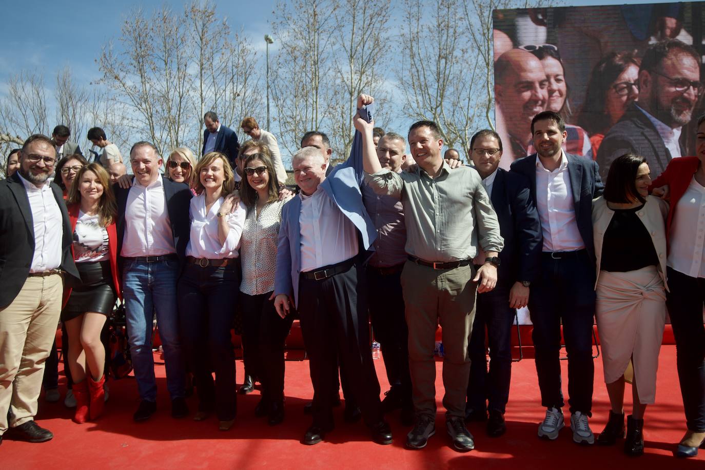 Galería: Pilar Alegría apoya la candidatura de Vélez en Calasparra