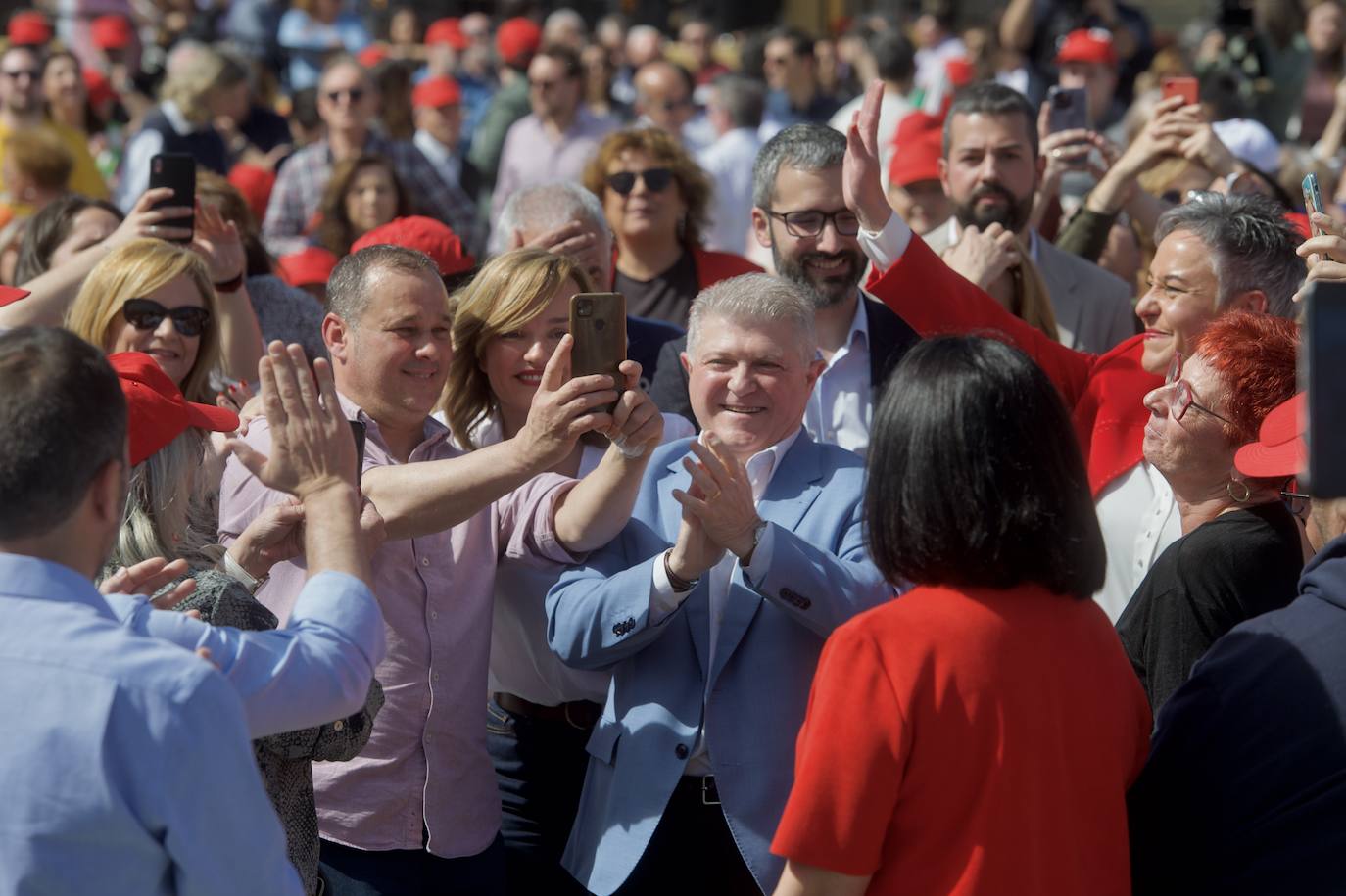 Galería: Pilar Alegría apoya la candidatura de Vélez en Calasparra