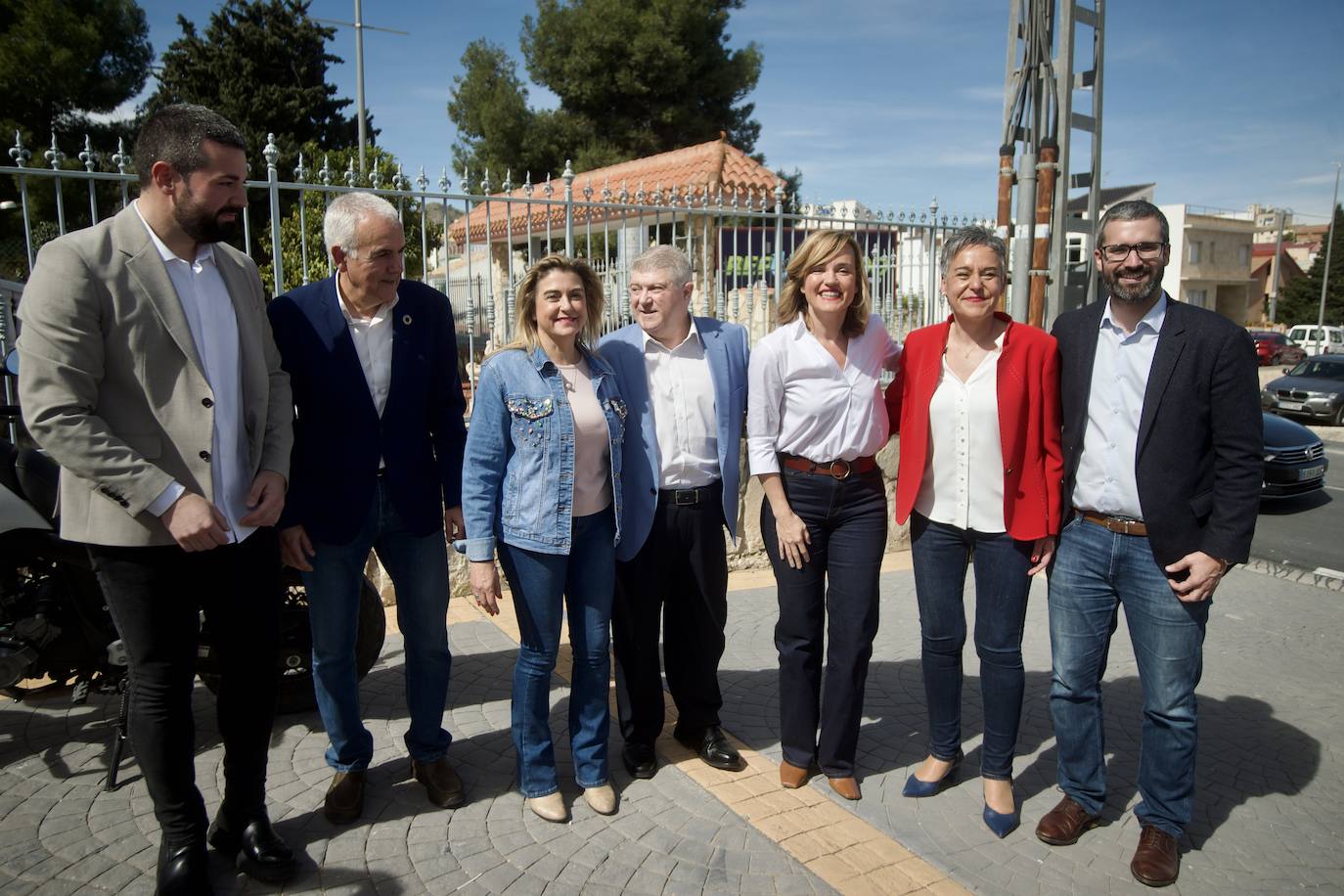 Galería: Pilar Alegría apoya la candidatura de Vélez en Calasparra