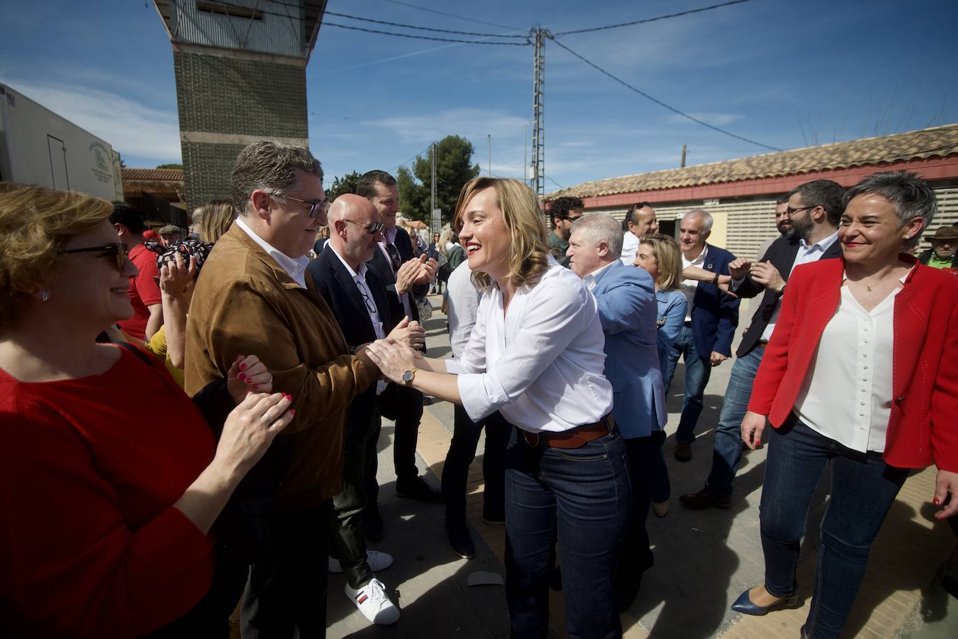 Galería: Pilar Alegría apoya la candidatura de Vélez en Calasparra