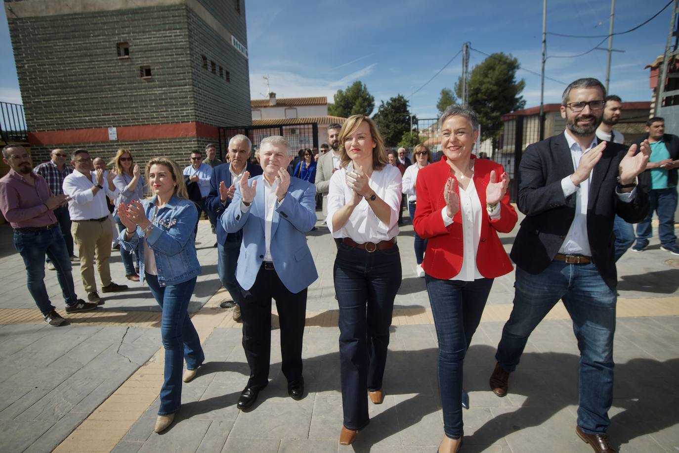 Galería: Pilar Alegría apoya la candidatura de Vélez en Calasparra