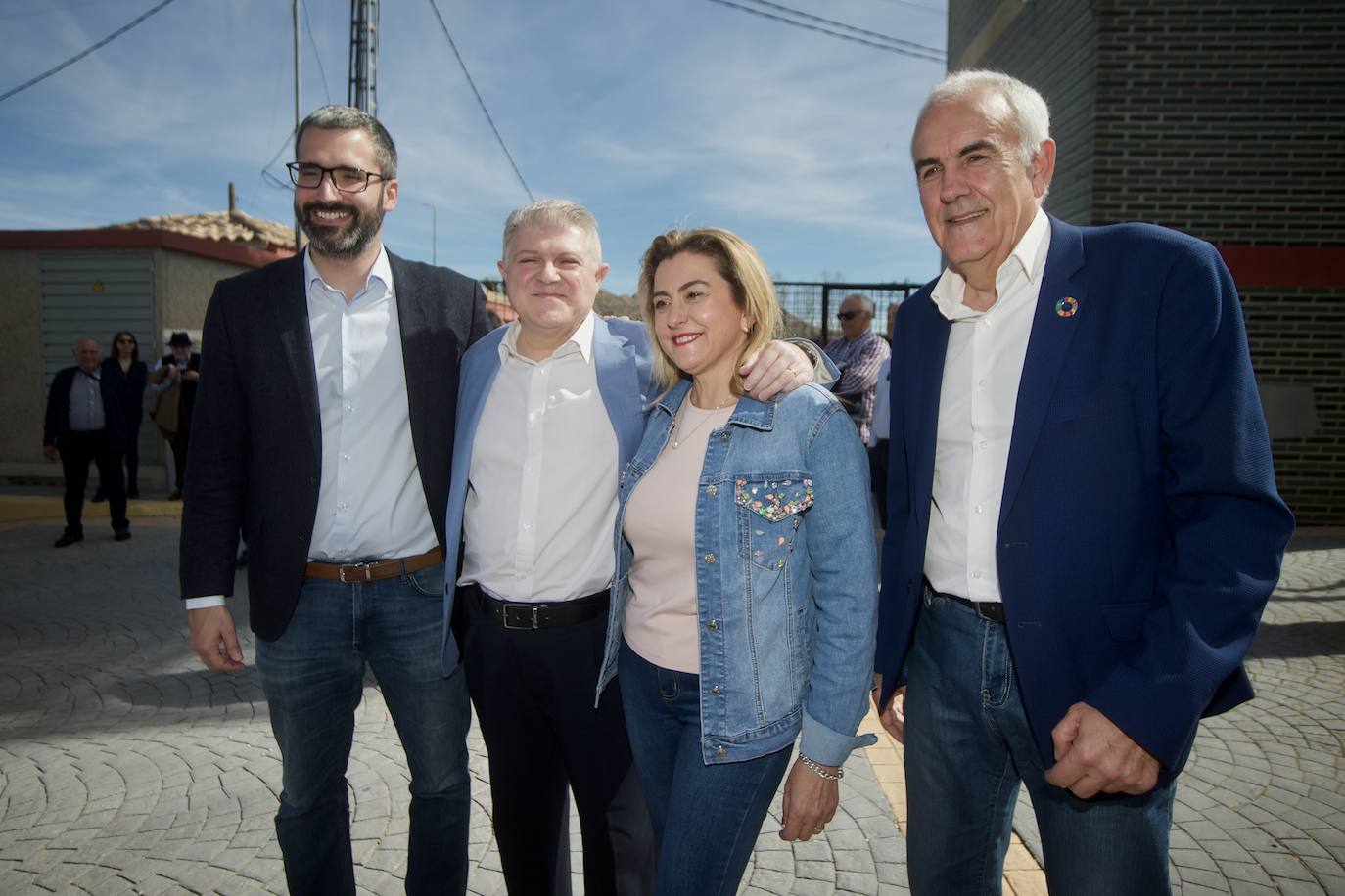 Galería: Pilar Alegría apoya la candidatura de Vélez en Calasparra