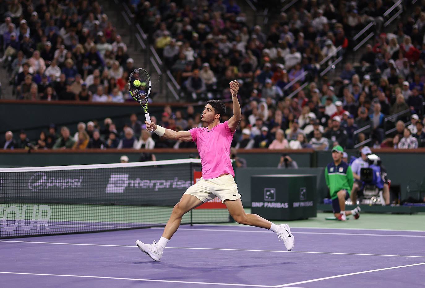 La victoria de Carlos Alcaraz en Indian Wells, en imágenes