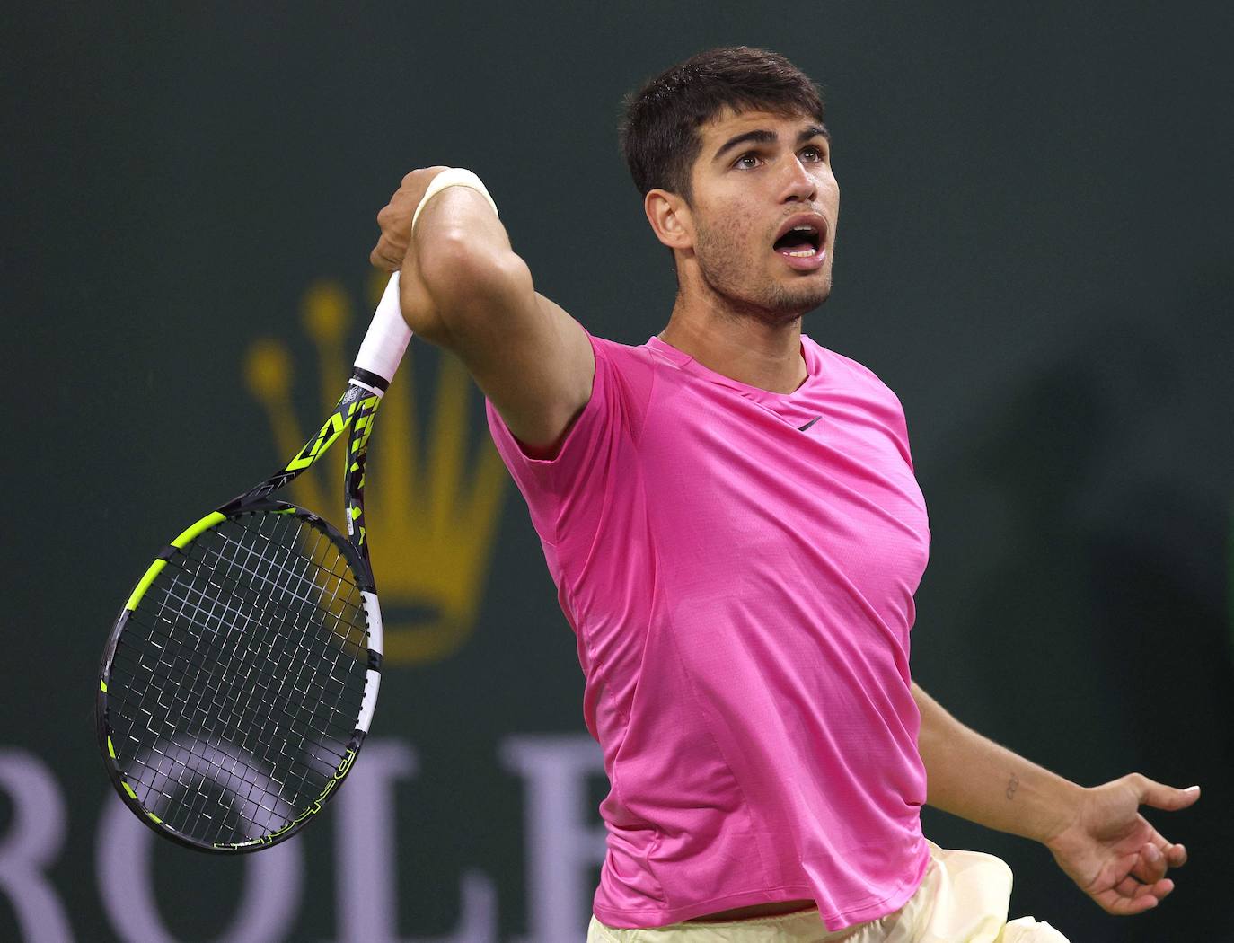 La victoria de Carlos Alcaraz en Indian Wells, en imágenes
