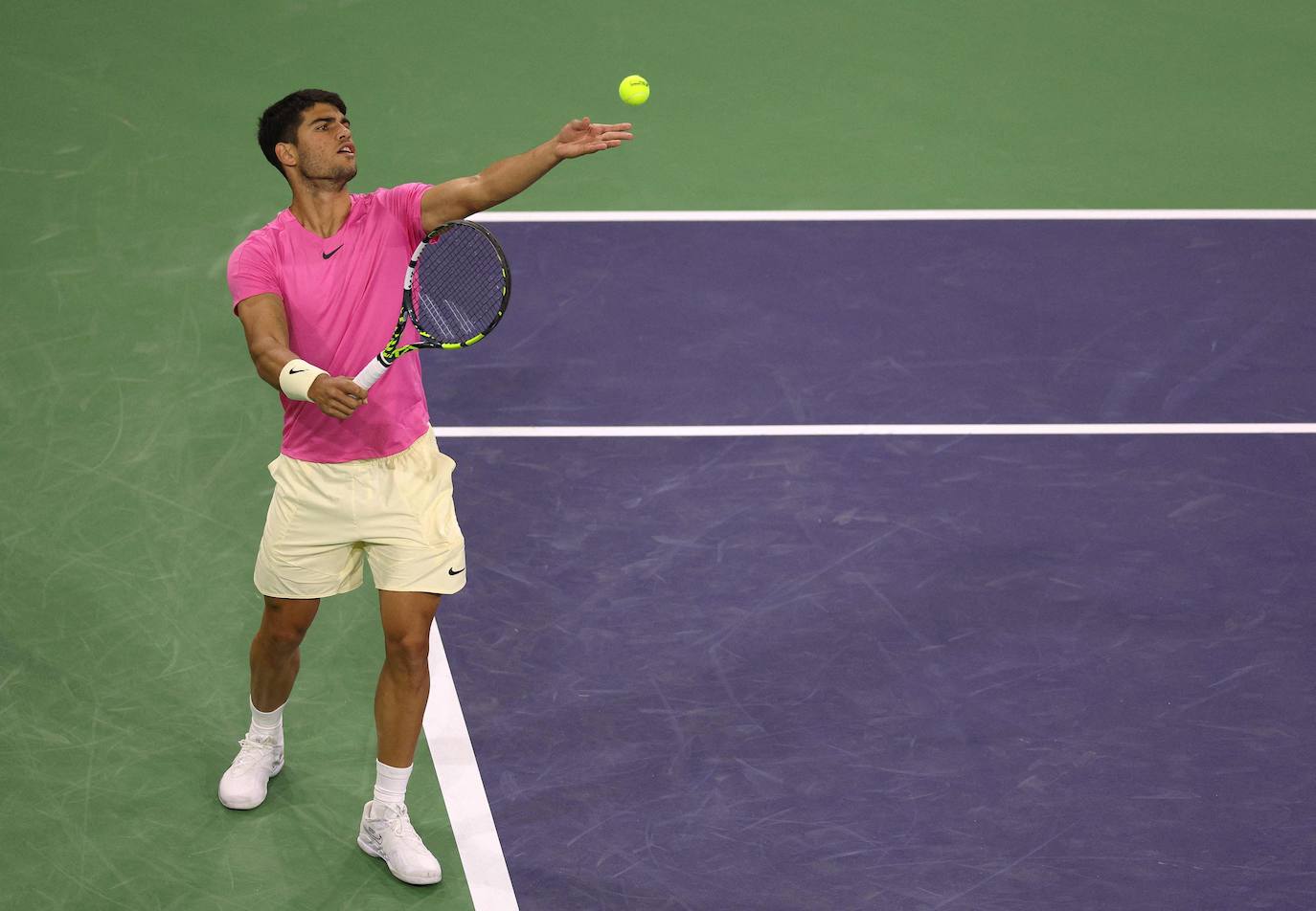 La victoria de Carlos Alcaraz en Indian Wells, en imágenes