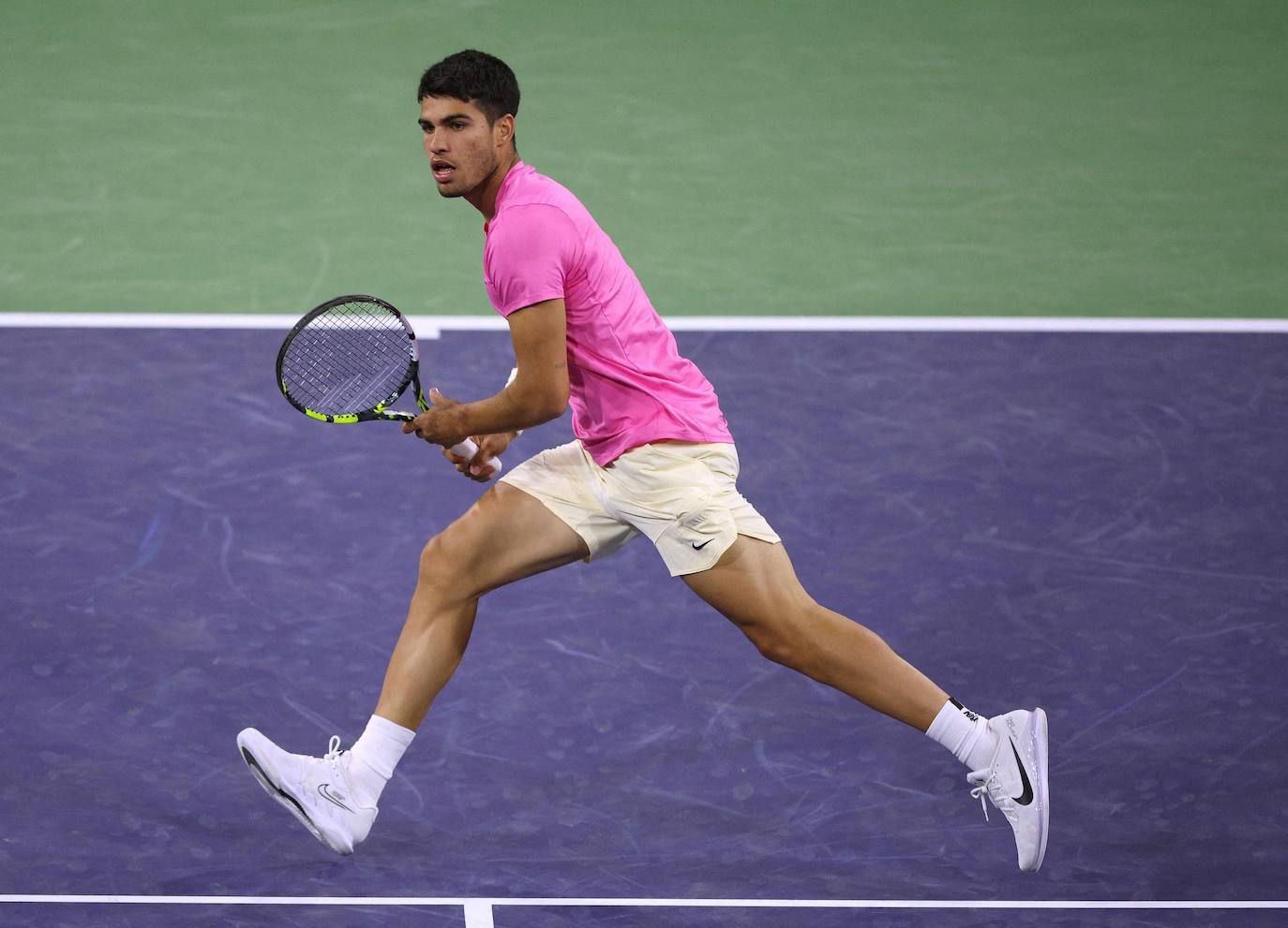 La victoria de Carlos Alcaraz en Indian Wells, en imágenes