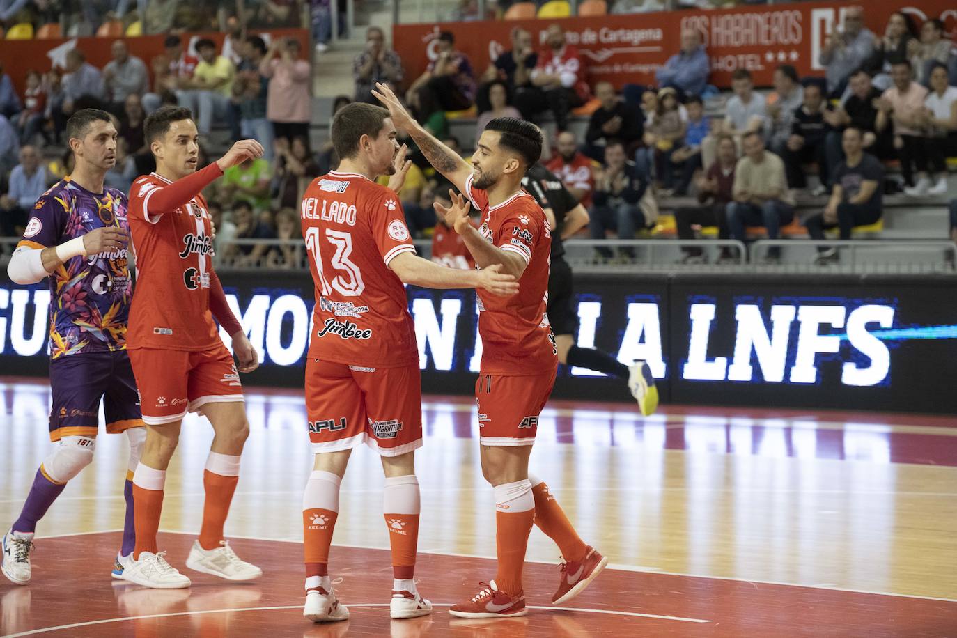 Las imágenes del Jimbee-Córdoba (5-4)