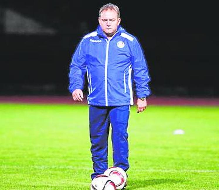 Lucendo, ahora, con la sub19 de Andorra.