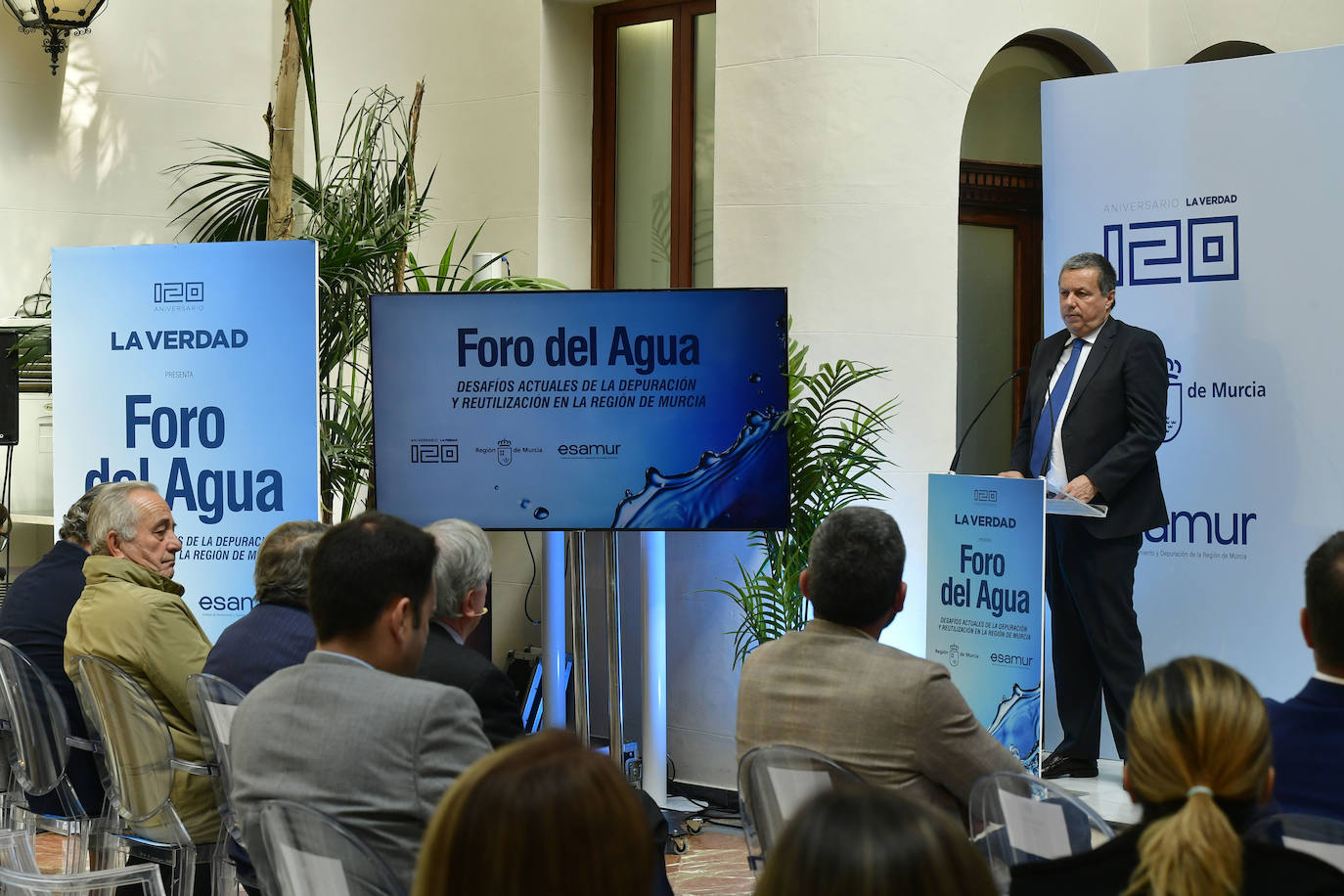 El foro &#039;Desafíos actuales de la depuración y reutilización&#039;, en imágenes