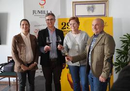 Carolina Martínez, Silvano García, Juana Guardiola y Juan Gil.