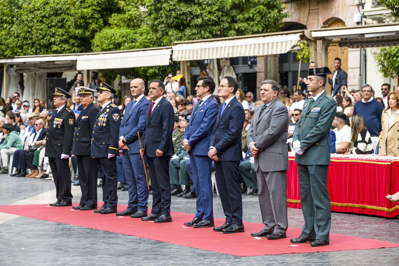 Acto del día de San Patricio de la Policía Local de Murcia 2023