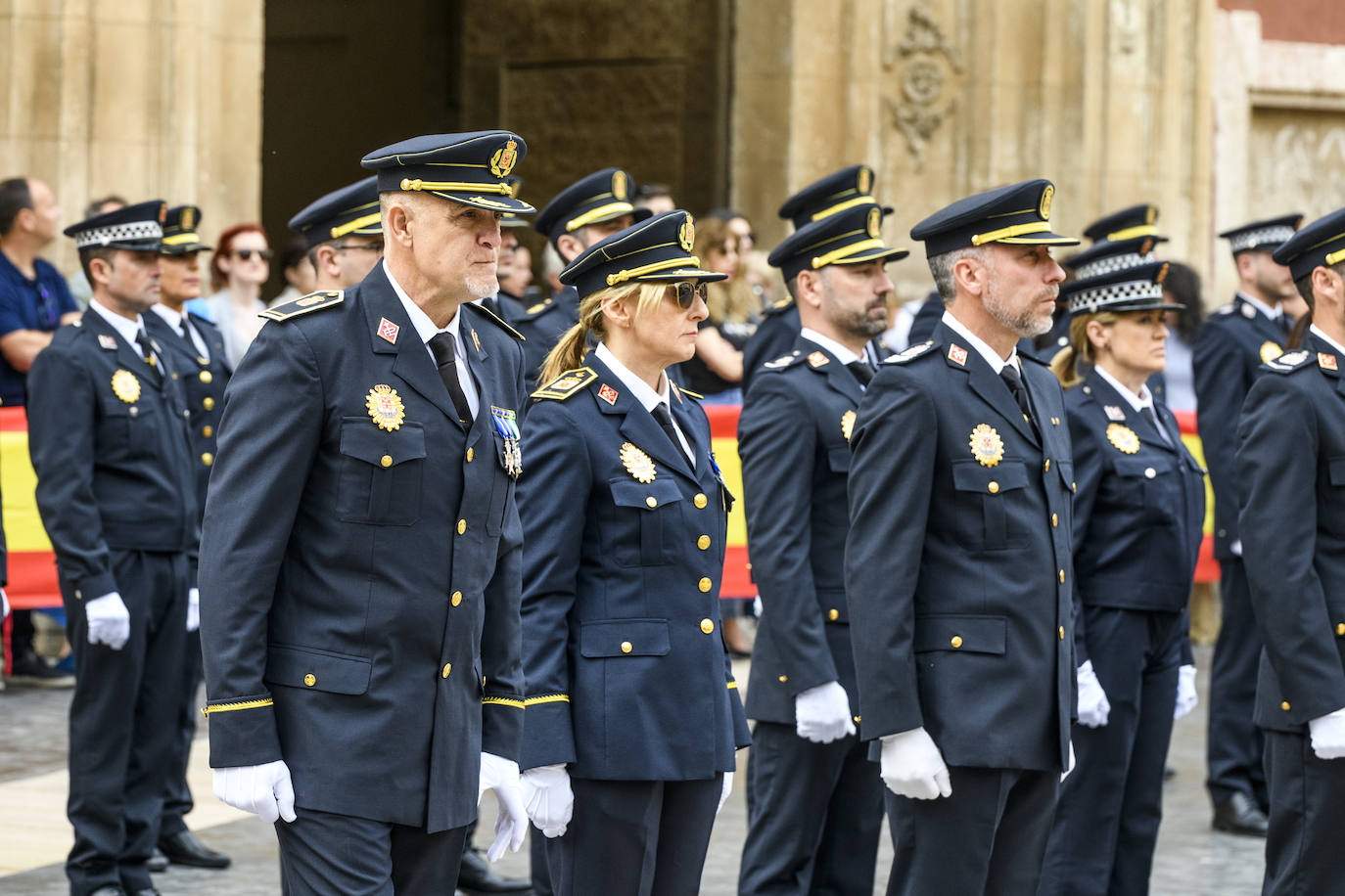 Acto del día de San Patricio de la Policía Local de Murcia 2023