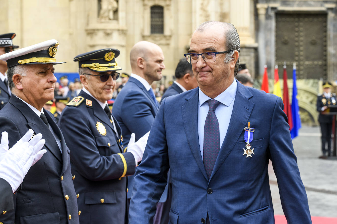 Acto del día de San Patricio de la Policía Local de Murcia 2023