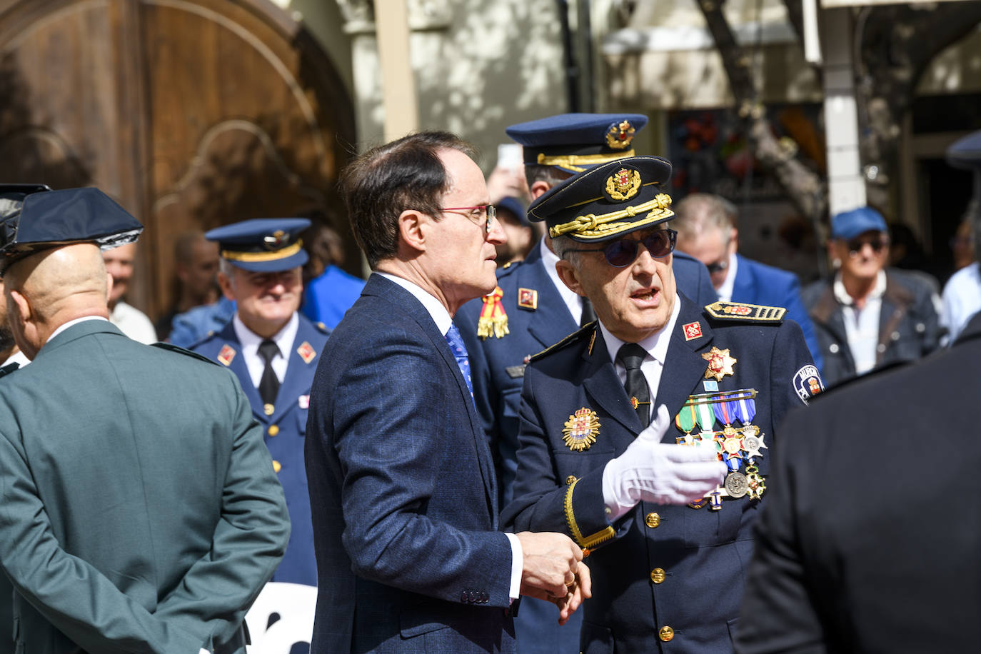 Acto del día de San Patricio de la Policía Local de Murcia 2023