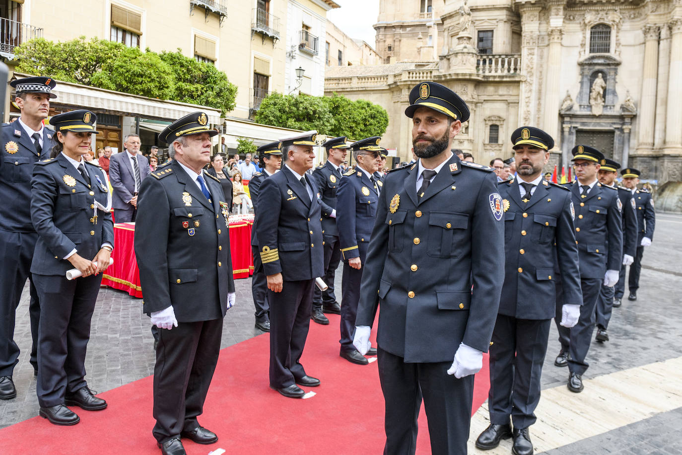 Acto del día de San Patricio de la Policía Local de Murcia 2023