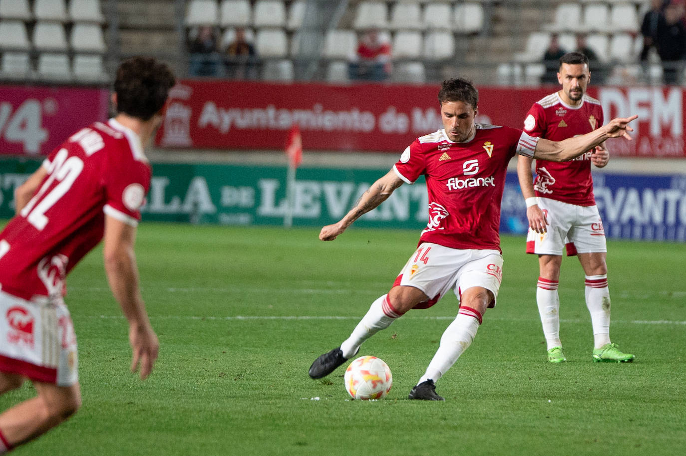 El empate del Real Murcia frente a La Nucía, en imágenes