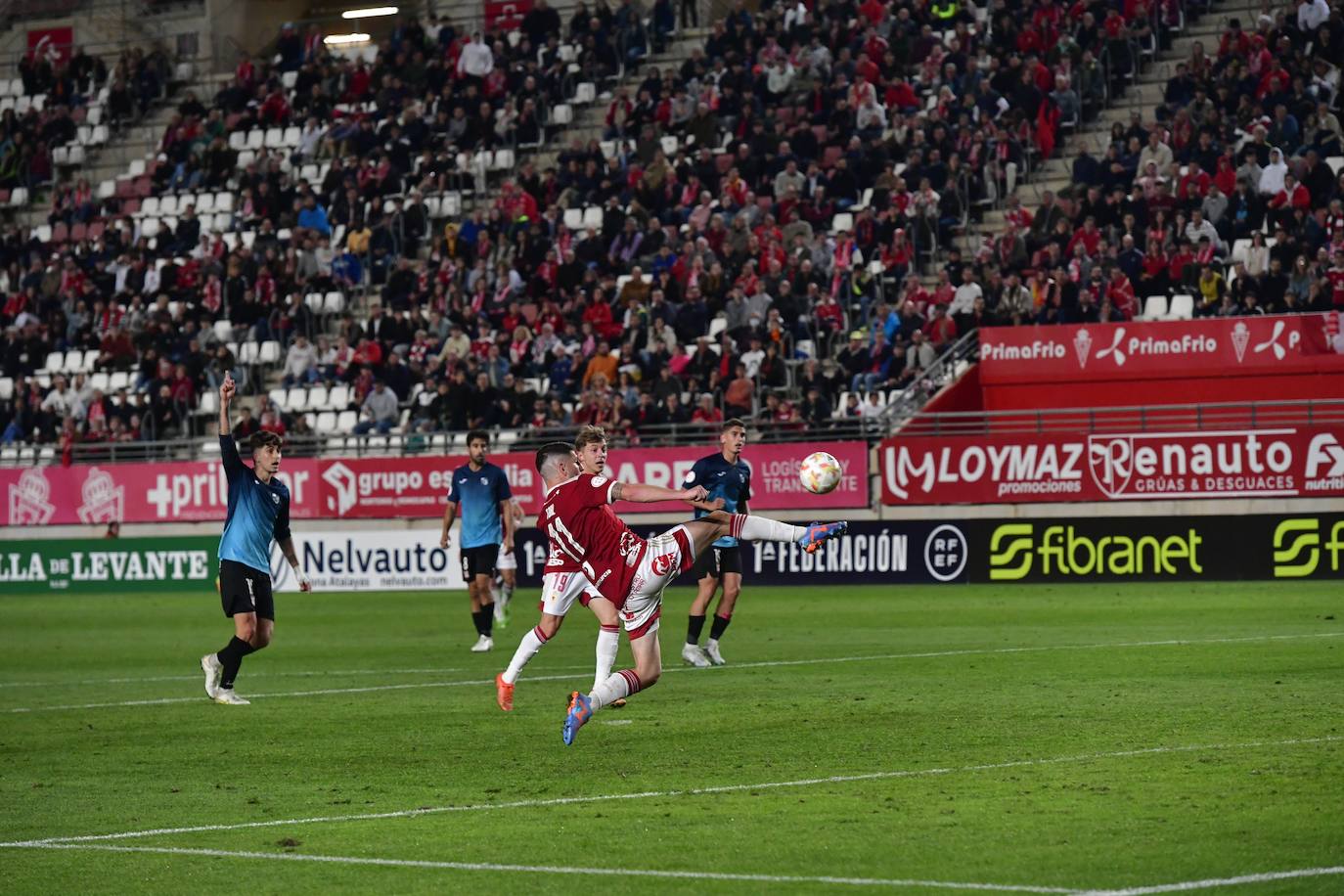 El empate del Real Murcia frente a La Nucía, en imágenes