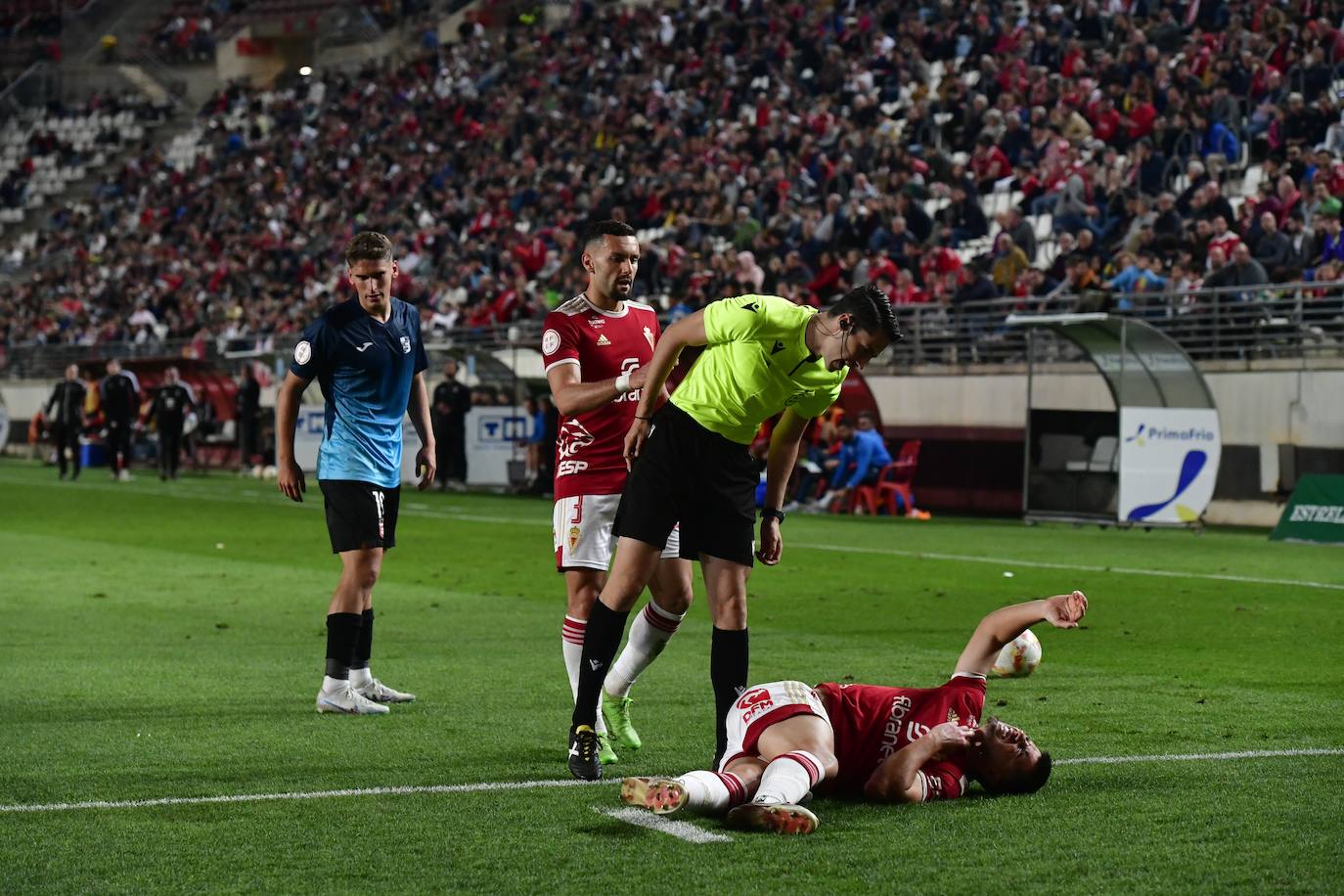 El empate del Real Murcia frente a La Nucía, en imágenes