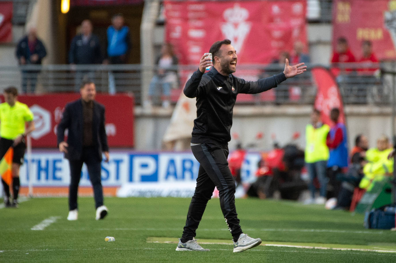 El empate del Real Murcia frente a La Nucía, en imágenes