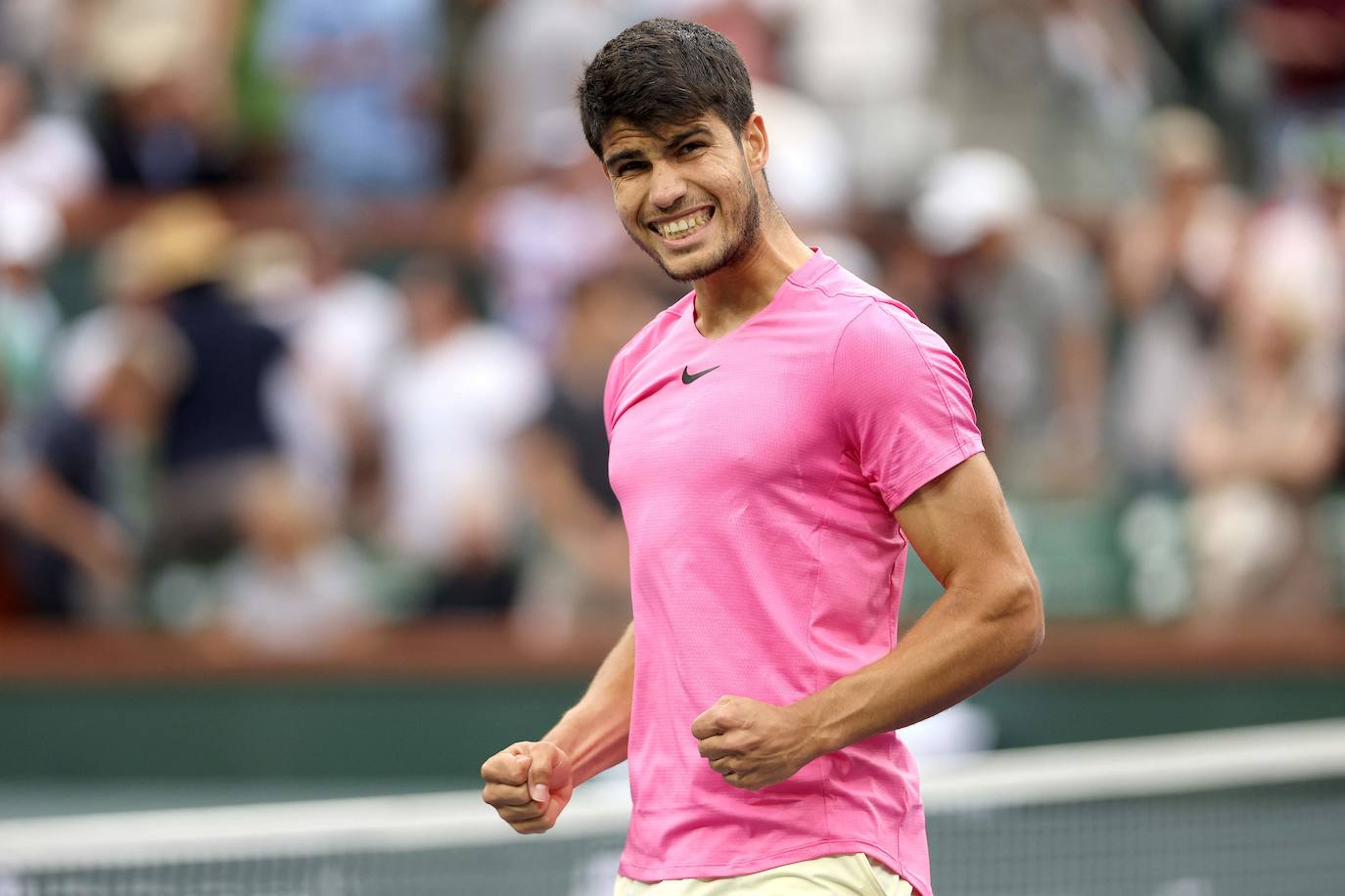 El partido de Carlos Alcaraz contra Jannik Sinner, en imágenes