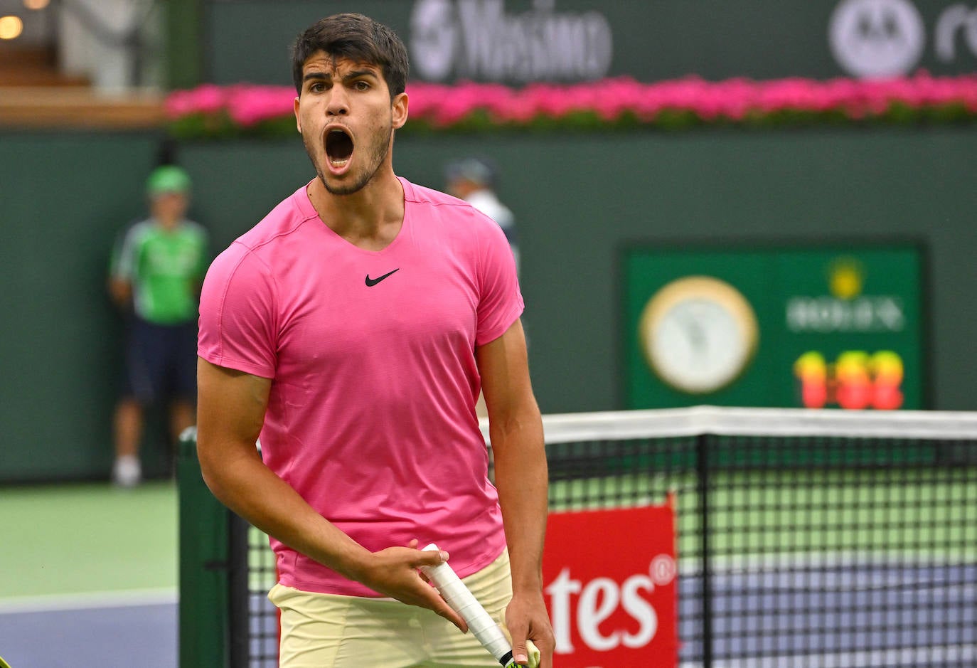 El partido de Carlos Alcaraz contra Jannik Sinner, en imágenes