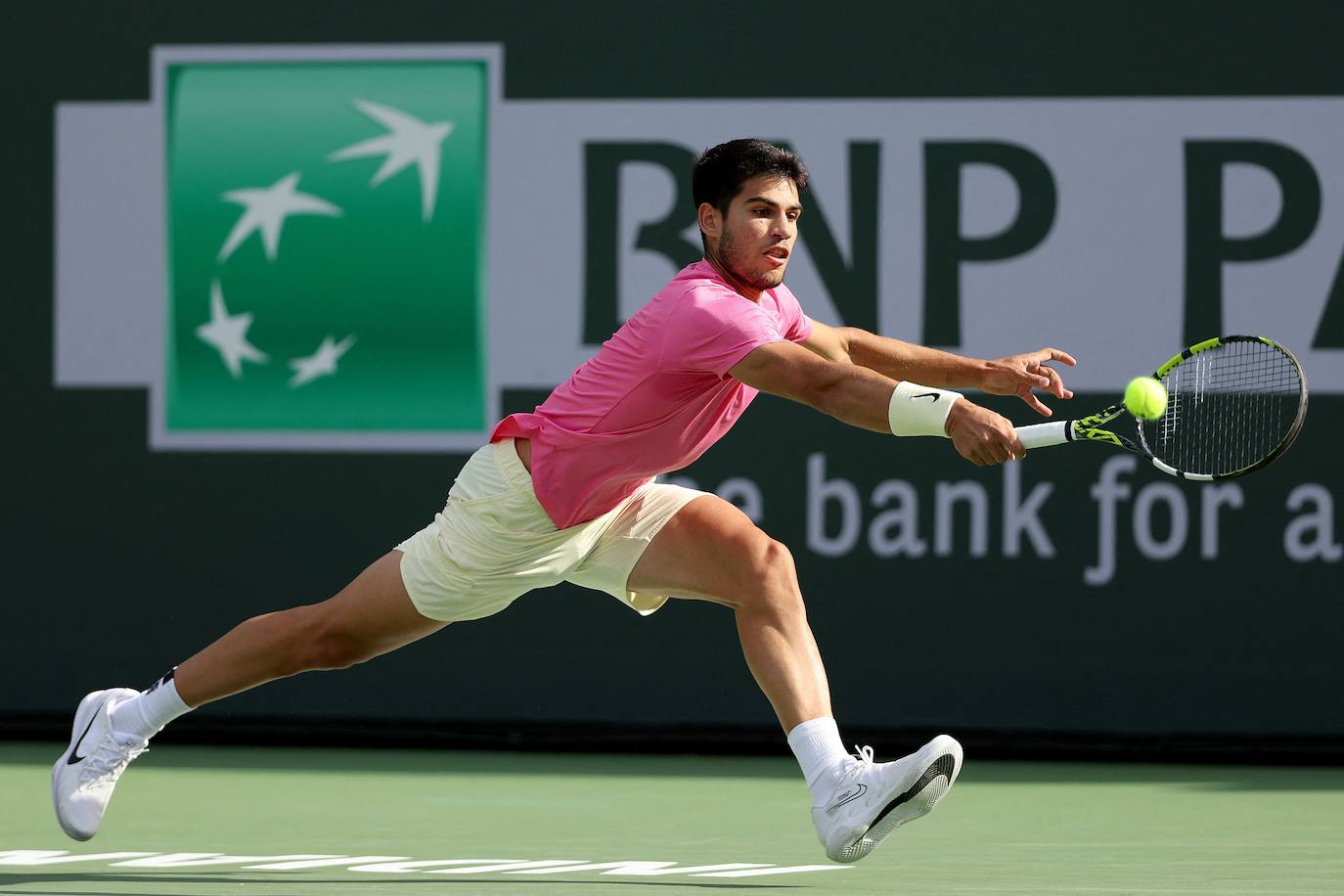 El partido de Carlos Alcaraz contra Jannik Sinner, en imágenes