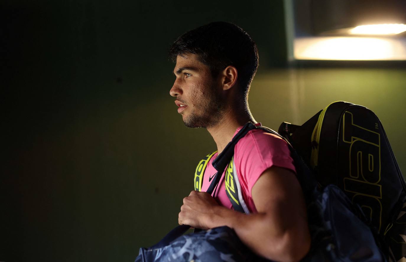 El partido de Carlos Alcaraz contra Jannik Sinner, en imágenes