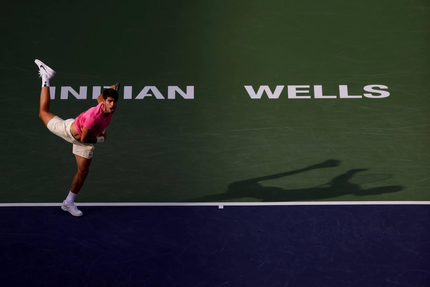 El partido de Carlos Alcaraz contra Jannik Sinner, en imágenes